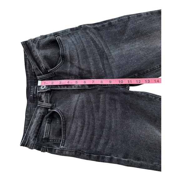 Risen Los Angeles Black Wash High Rise Slim Straight Jeans - Size 27 / 5 - Picture 9 of 12